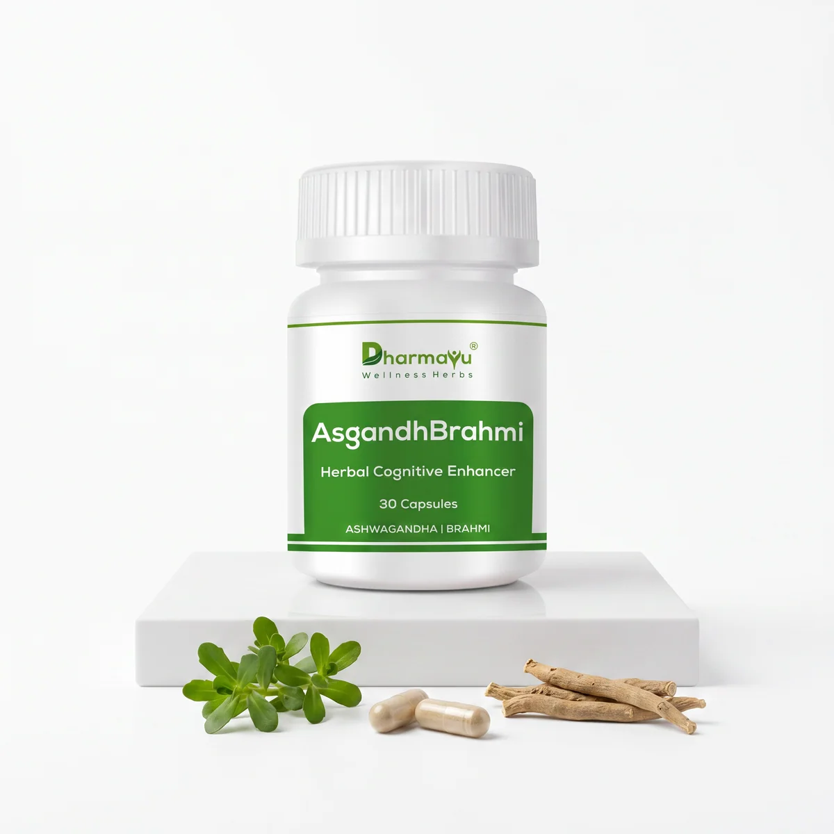 Asgandhbrahmi Capsules 30 caps product packshot