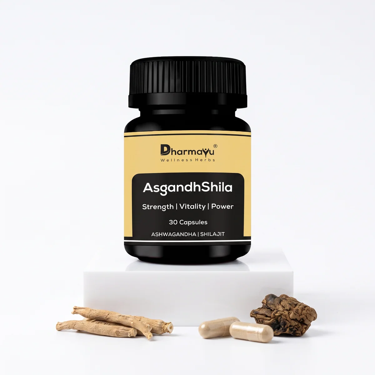 Asgandhshila Capsules 30 caps product packshot