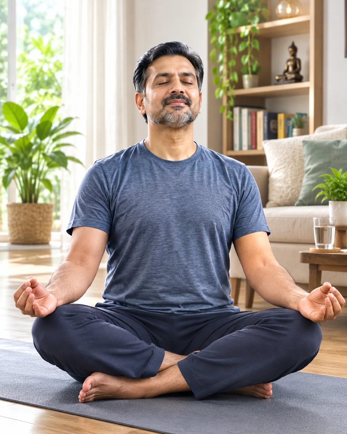 Calm, healthy daily ritual